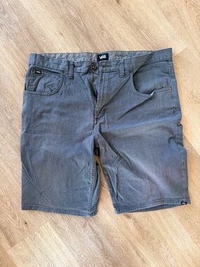 Vans Men's Charcoal Gray Jean Shorts